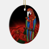 PARTY PARROTS KERAMIK ORNAMENT (Rechts)