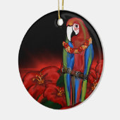 PARTY PARROTS KERAMIK ORNAMENT (Links)