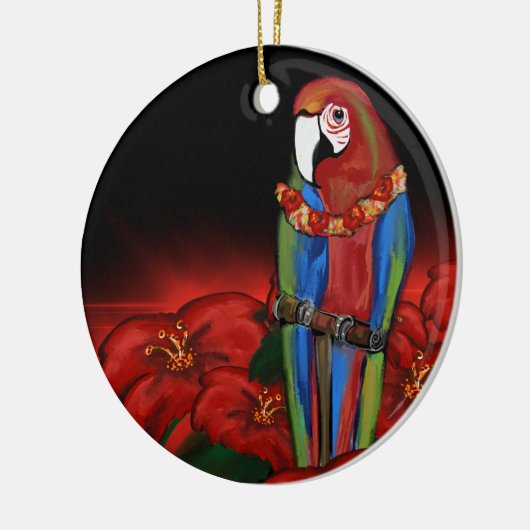 PARTY PARROTS KERAMIK ORNAMENT (Links)