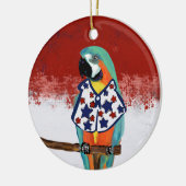 PARTY PARROTS KERAMIK ORNAMENT (Links)