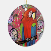 PARTY PARROTS KERAMIK ORNAMENT (Links)