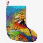 Party Parrots Kleiner Weihnachtsstrumpf (Vorderseite)