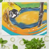 PARTY PARROTS KÜCHENTUCH (Gefaltet)