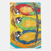 PARTY PARROTS KÜCHENTUCH (Vertikal)