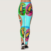 Party Parrots Leggings (Rückseite)