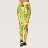 Party Parrots Leggings (Rückseite)