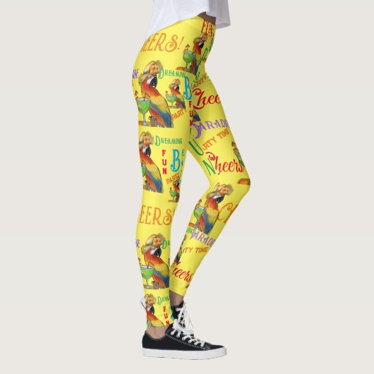 Party Parrots Leggings (Rechts)