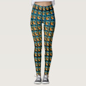 Party Parrots Leggings (Vorderseite)