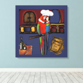 PARTY PARROTS LEINWANDDRUCK (Insitu (Holzboden))