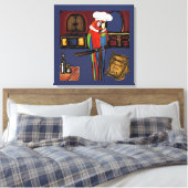 PARTY PARROTS LEINWANDDRUCK (Insitu (Schlafzimmer))