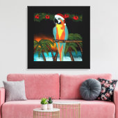 PARTY PARROTS LEINWANDDRUCK (Insitu (Wohnzimmer))