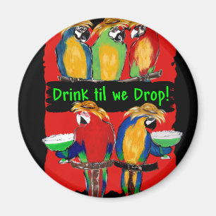 PARTY PARROTS MAGNET