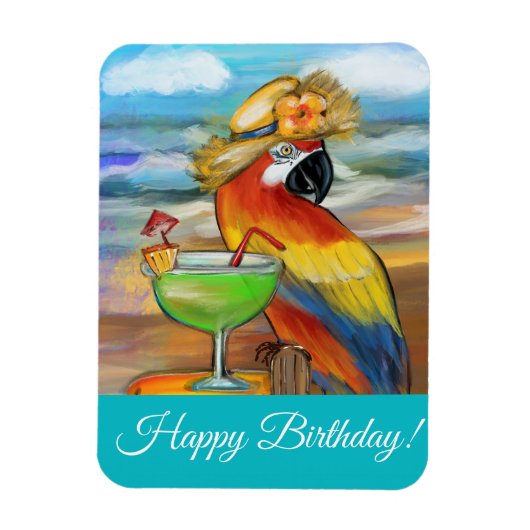 Party Parrots Magnet (Vertikal)