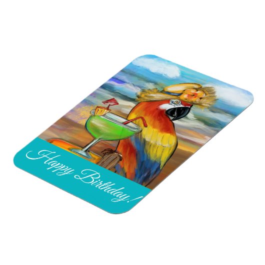 Party Parrots Magnet (Linke Seite)