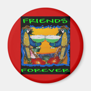 Party Parrots Magnet