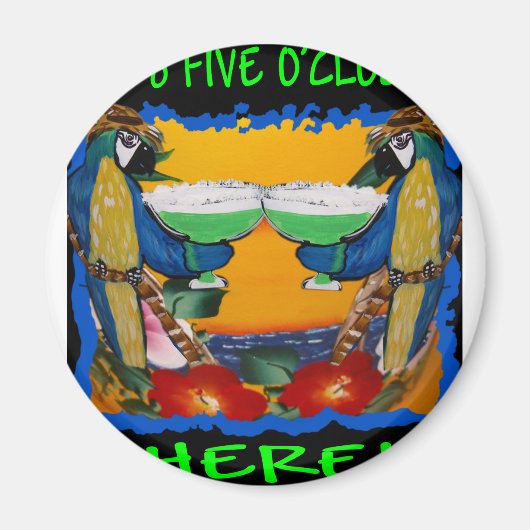 Party Parrots Magnet (Vorne)