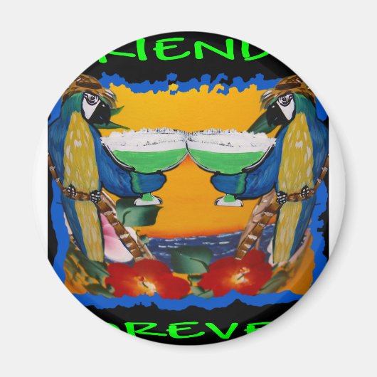 Party Parrots Magnet (Vorne)