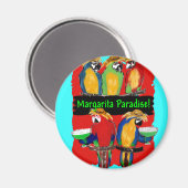 PARTY PARROTS MAGNET (Vorderseite/Rückseite)
