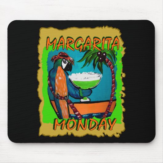 Party Parrots Mousepad (Vorne)