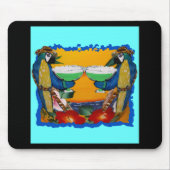 Party Parrots Mousepad (Vorne)