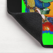 Party Parrots Mousepad (Ecke)
