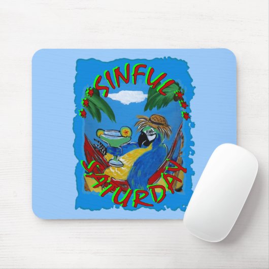 Party Parrots Mousepad (Mit Mouse)