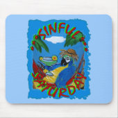 Party Parrots Mousepad (Vorne)