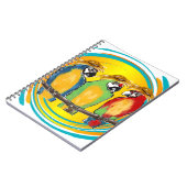 PARTY PARROTS NOTIZBLOCK (Linke Seite)