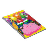PARTY PARROTS NOTIZBLOCK (Rechte Seite)