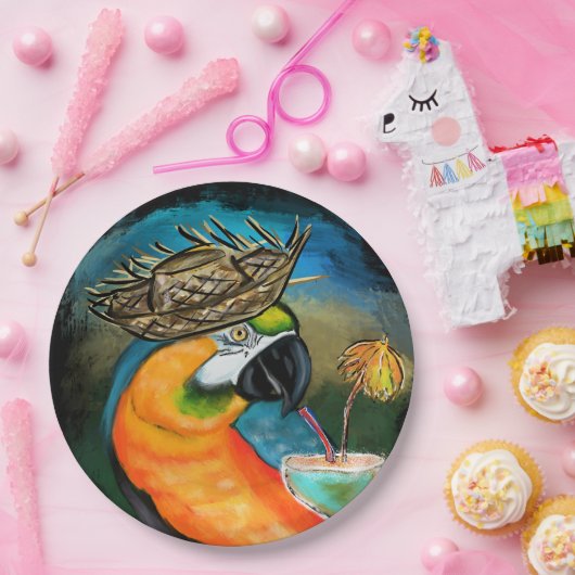 Party Parrots Pappteller (Party)