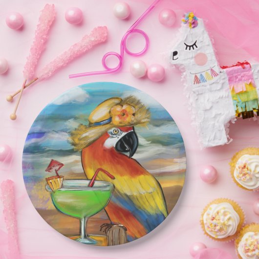 Party Parrots Pappteller (Party)