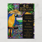 Party Parrots Postkarte (Vorderseite)