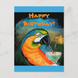 Party Parrots Postkarte