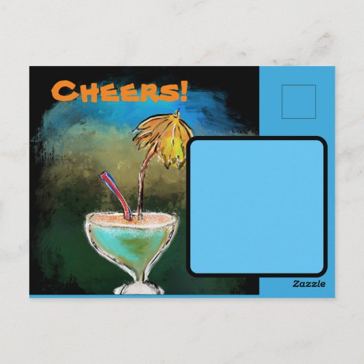 Party Parrots Postkarte (Rückseite)