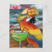 Party Parrots Postkarte (Vorderseite)