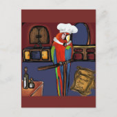 PARTY PARROTS POSTKARTE (Vorderseite)