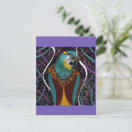 PARTY PARROTS POSTKARTE