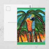 Party Parrots Postkarte (Vorne/Hinten)