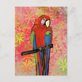PARTY PARROTS POSTKARTE