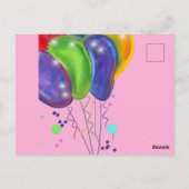 Party Parrots Postkarte (Rückseite)