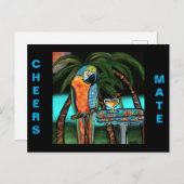 Party Parrots Postkarte (Vorne/Hinten)