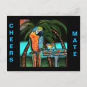 Party Parrots Postkarte (Vorderseite)