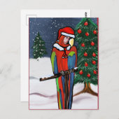 PARTY PARROTS POSTKARTE (Vorne/Hinten)