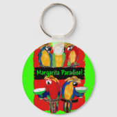 PARTY PARROTS SCHLÜSSELANHÄNGER (Vorderseite)