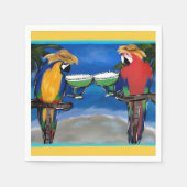 Party Parrots Serviette (Vorderseite)