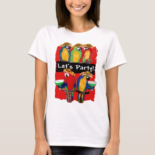 PARTY PARROTS T-Shirt (Vorderseite)