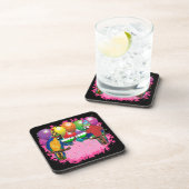 PARTY PARROTS UNTERSETZER (Rechte Seite)