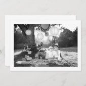 PARTY-PARTY-AUSSENEINLAGE EINLADUNG (Vorne/Hinten)