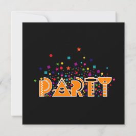 Party, Party Einladung
