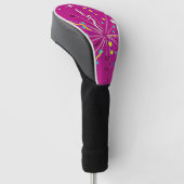 Party-Party, rosa Golf Headcover (angewinkelt)